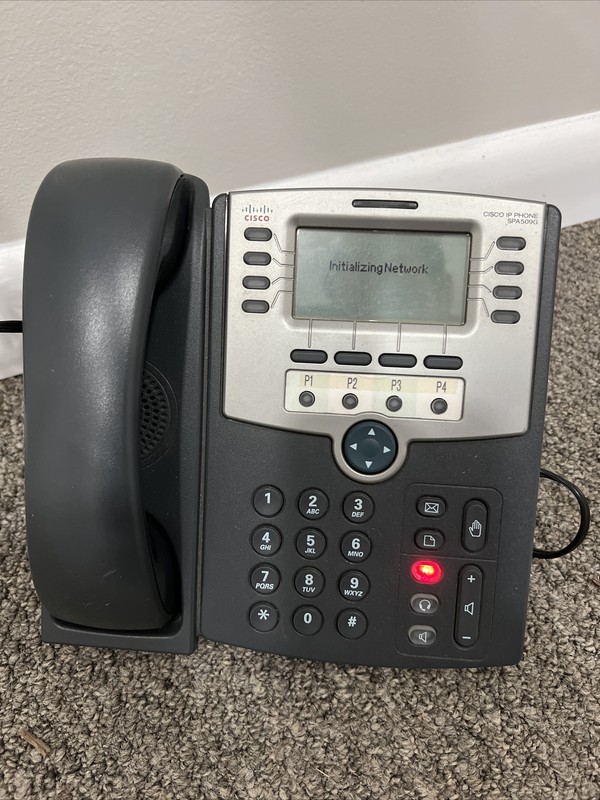 Cisco SPA509G 12 Line w/ Display  IP Phone PoE & PC Port **USED**