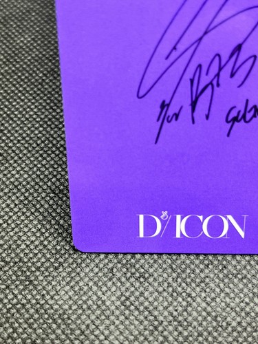 SUGA Hangul No.13 BTS DICON Trading PHOTO Card Official KPOP - Picture 9 of 12