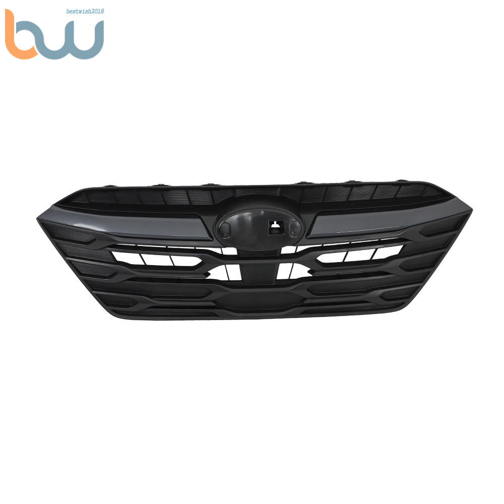 Focus-Decoration Black Front Upper Grille For 2023-2024 Subaru Outback - With Camera Hole, 3 Year Warranty