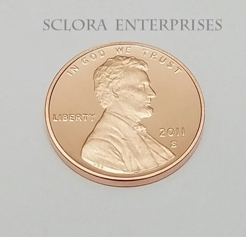 2011-S Lincoln Shield — photo from the most recent tracked eBay sale