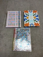 Pen + Gear Notebook Notepad Journal Lot Of 3 Geometric
