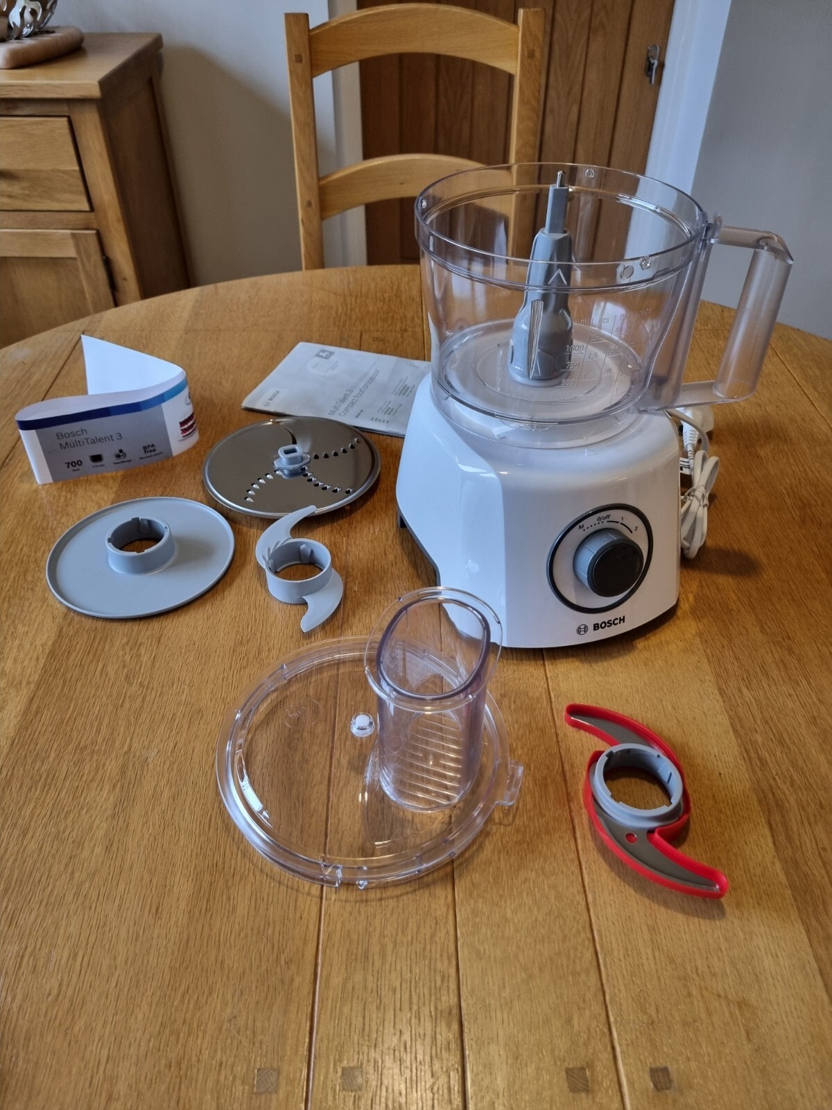 Bosch MultiTalent 3 MCM3100WGB Food Processor White 4242005043415 eBay
