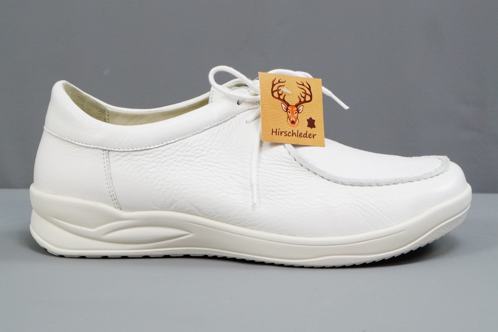 Ströber Mens Loafer Lace Up zapatos because semi-Stag blanco Talla 40,5 NEW 354 Ströber Mens Loafer Lace Up zapatos because semi-Stag blanco Talla 40,5 NEW 354