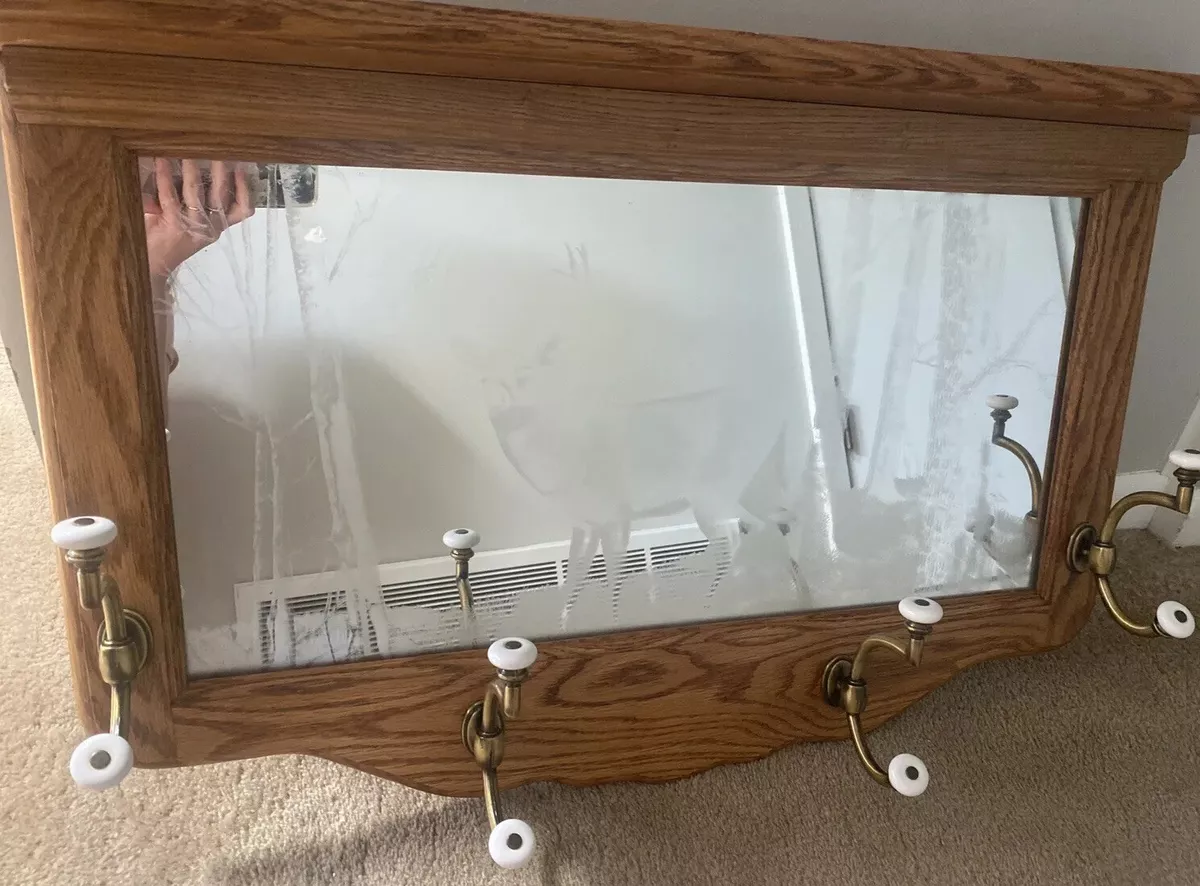 Mirror coat hanger hot sale