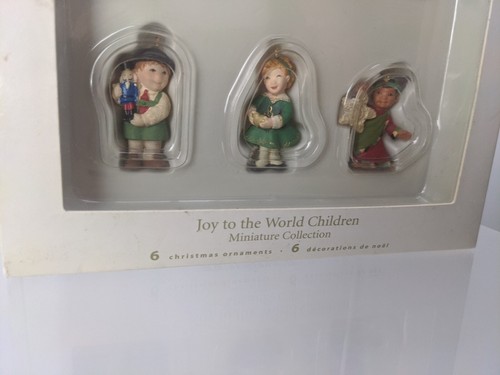 Hallmark Keepsake Ornament Joy to the World miniature 2007 new w/ box wear - Picture 8 of 11