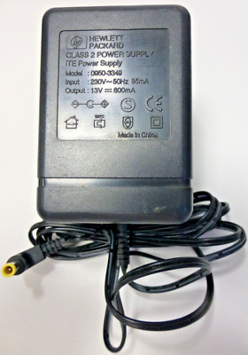 HP Hewlett Packard Drucker Netzteil 0950-3349 DC 13V= 800mA 5,1mm Hohlst.  Pin