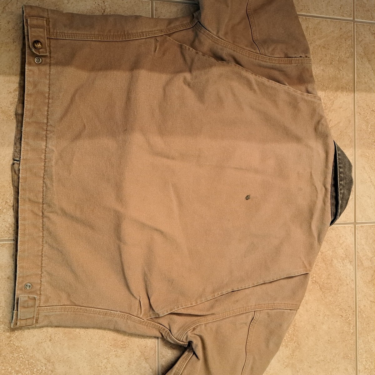 Carhartt J97 SDL ブラウンジャケット VTG Carhartt Jacket Detroit J97 SDL Camel Brown Blanket