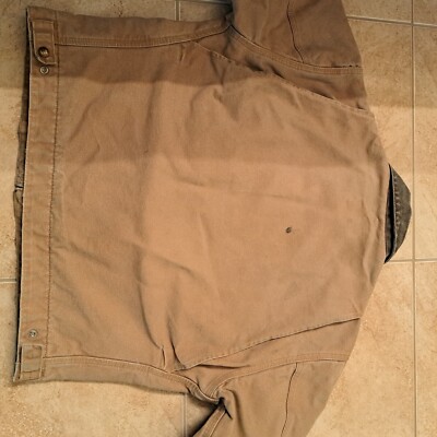 VTG Carhartt Jacket Detroit J97 SDL Camel Brown Blanket