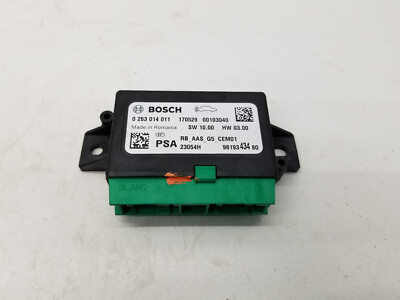 PEUGEOT EXPERT / CITROEN EINPARKHILFE MODUL STEUERGERÄT OEM 9819343480 2017