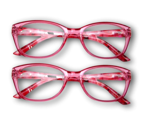 Lot of 2 Foster Grant VRL 2011 Pink Reading Glasses +1.50 NEW!! - Picture 1 of 1
