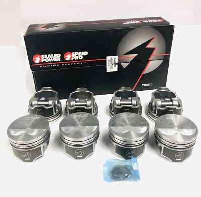 SPEED PRO Hypereutectic 2vr Flat Top Pistons/8 Chrysler Dodge Plymouth 360 030