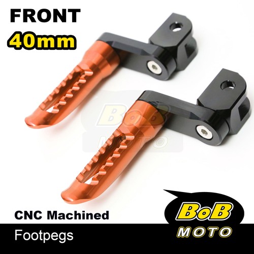 Billet Front 4cm Lowering Foot Pegs For Suzuki GSX1300R Hayabusa 2008-2020 - Picture 6 of 16