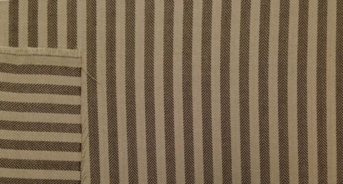 ROBERT ALLEN HERRINGBONE BROWN WOOL BLEND WOVEN DESIGNER FABRIC BY THE YARD 55"W - Picture 4 of 5