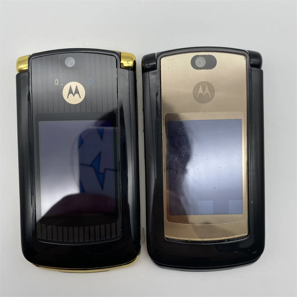 Unlocked Original Motorola RAZR2 V8 2MP GSM 2G MP3 512MB/2GB Flip Mobile Phone - Image 3 of 4