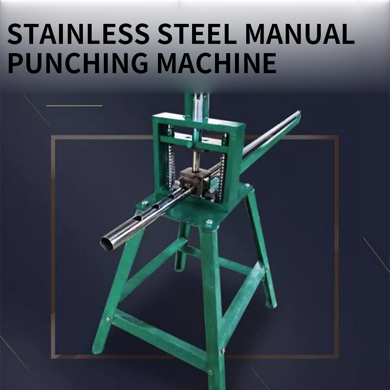 Punching Machine Electric Hydraulic Square Tube Round Tube Opening