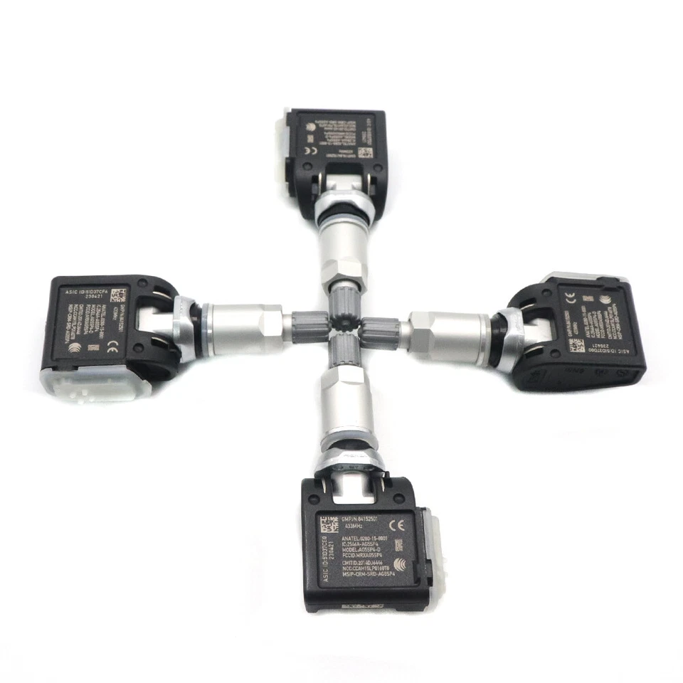 84152501 4 piezas SENSOR DE PRESIÓN DE NEUMÁTICOS TPMS para Cadillac Escalade ESV Tahoe Yukon XL Foto 2 de 4