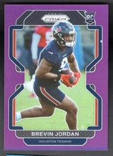 2021 Panini Prizm BREVIN JORDAN Purple /125 SP Rookie RC #417