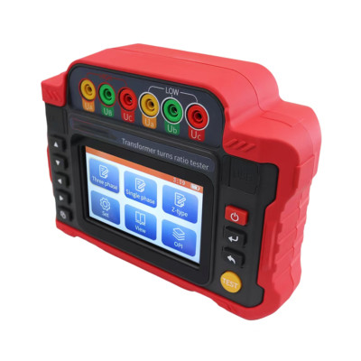 Transformer Turns Ratio Tester with Radio Range 0.9~10000 Data Storage 500 Group