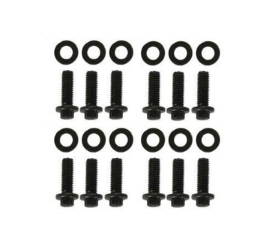Up Pipe Bolts + Washers Set of 12 for 01-16 LB7 LLY LBZ LMM LML Duramax