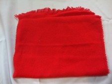 100 Acrylic Winter Scarf Scarve Warm Red Cashmere Look Hand Wash Dry Flat