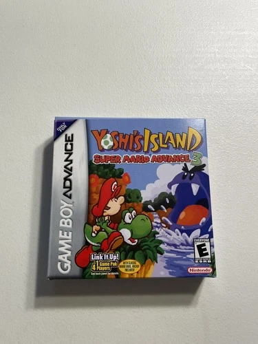Yoshi's Island: Super Mario Advance 3 (Nintendo GBA,2002) Box & Inserts ONLY!