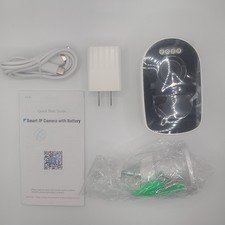 Wireless WiFi Security Camera Battery Powered Outdoor Smart IP Monitor No Solar