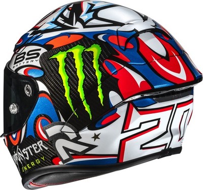 FULL FACE MOTORCYCLE HELMET HJC RPHA 1 V2 CARBON QUARTARARO LE