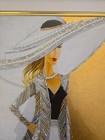 2 Alina Eydel Mixed Media Art ,Glass Bead Mosaic,Acrylic Gold/Silver Leaf 2020 ! — photo 4