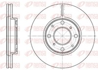 2X Remsa Bremsscheibe 6844.10 FüR Logo Honda Jazz GA 239,6Mm 2 City 4 GE4 DSI