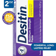 Desitin Maximum Strength Baby Diaper Rash Cream with 40 Zinc Assorted Sizes