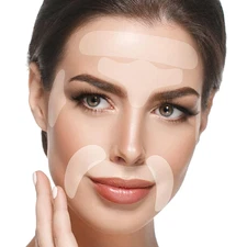 Face Wrinkle Patches - 165 Facial Anti Wrinkle Patches for Smoothing Eye Mouth.