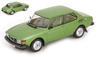 Modellauto Statisch Diecast Saab 99 Turbo 1977 GrÜN Modellbau Massstab 1/18