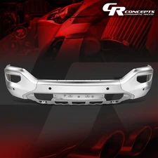 Front Bumper Cover Face Bar w/Fog Lamp&Sensor Hole for 2016-2019 GMC Sierra 1500