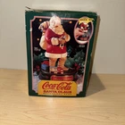 Vintage 1993 ERTL Coca-Cola Santa Claus Mechanical Bank 1st in Series