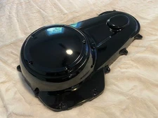 oem 2017-2025 Harley primary cover Milwaukee Eight M8 GLOSS BLACK powder coating