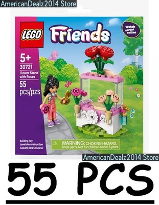 LEGO Friends Flower Stand with Roses PolyBag 30721 (SEALED) | eBay