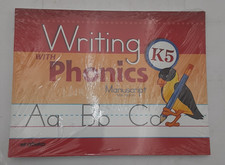 Abeka Writing with Phonics K5 Manuscript (Unbound) 5th Edition NEW 182362
