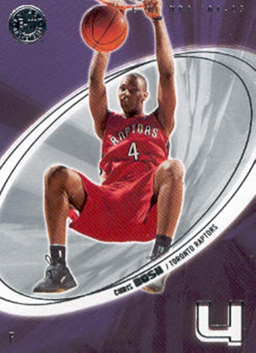 2004-05 E-XL #55 Chris Bosh Toronto Raptors HOF