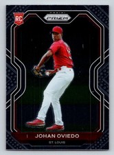 2021 Panini Prizm #176 Johan Oviedo RC (ref 199249)