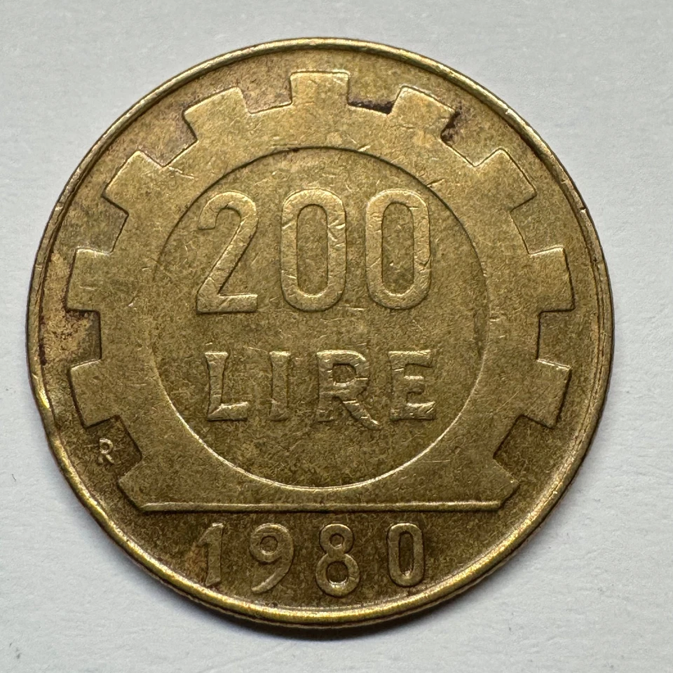 1980 Italy 200 Lire - Coin #C-078 - Image 2 of 2