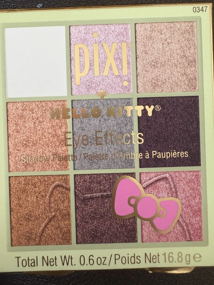 PIXI + HELLO KITTY EFECTOS DE OJOS PALETA DE SOMBRAS TONOS ARMONÍA Foto 2 de 3
