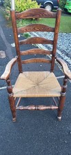 Antique Ladder Back Carver Chair(Reduced) 