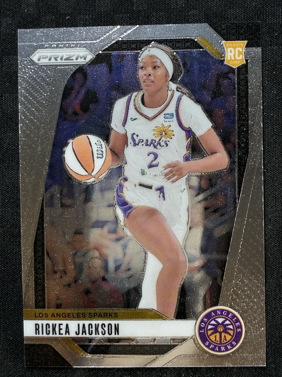 2024 Panini Prizm Rickea Jackson RC Rookie #60 WNBA LA Sparks