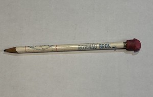 Vintage Rosenau Bros. Inc. collectible wood pencil Cinderella Fashions NY 