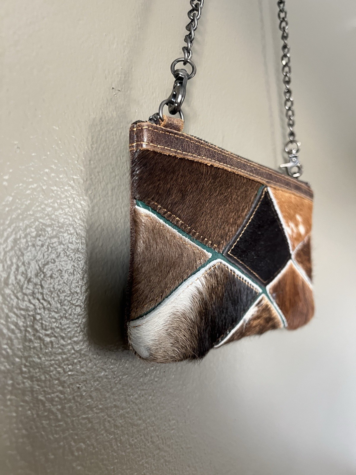 American Bling Patchwork Shoulder Bag - image 3