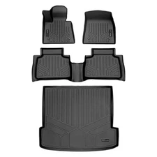 SMARTLINER SA0420/B0497/D0497 Front/Rear BLACK Floor Liners for BMW X6