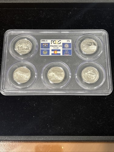 2006 S Silver State Quarter Set PCGS PR69DCAM