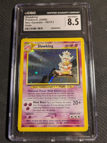 Slowking (Unlimited) graded CGC 8.5 for sale on eBay