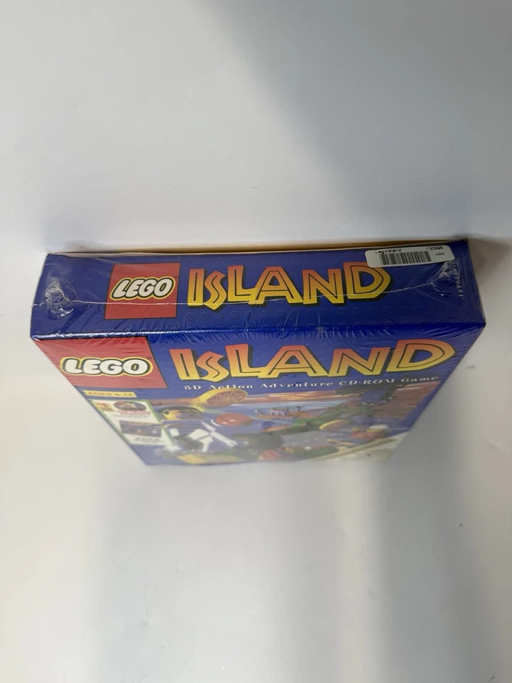 Vintage LEGO Island COMPLETE BIG BOX PC CD-ROM Windows 95 Computer Game New Rare - Image 2 of 4