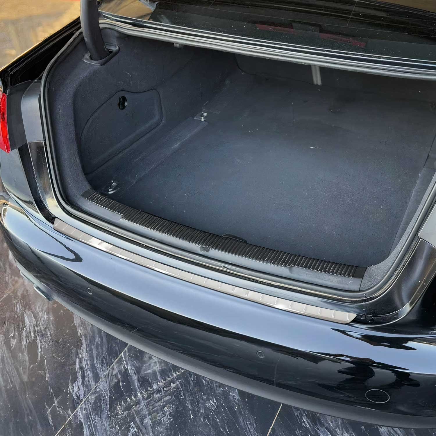 Ladekantenschutz Stoßstange für Audi A6 C7 Stufenheck 2011-2018 Edelstahl Chrom